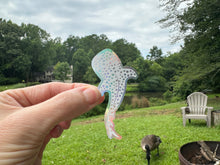 Load image into Gallery viewer, Sticker | 58M | Whale Shark | Waterproof Vinyl Sticker | White | Clear Matte | Holographic | Permanent Adhesive