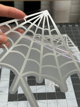 Load image into Gallery viewer, Clear Window Stickers Great for Window Corners for Halloween Set of 2