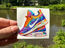 Load image into Gallery viewer, Sneakers Sticker 72P UV Printed on Clear Matte Vinyl with Permanent Adhesive
