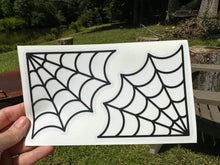 Load image into Gallery viewer, Clear Window Stickers Great for Window Corners for Halloween Set of 2