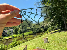 Load image into Gallery viewer, Clear Window Stickers Great for Window Corners for Halloween Set of 2