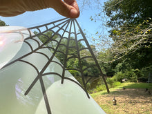 Load image into Gallery viewer, Clear Window Stickers Great for Window Corners for Halloween Set of 2