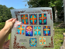 Load image into Gallery viewer, Clear Window Stickers Great for preventing bird strikes