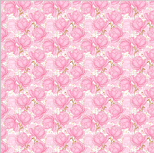 Load image into Gallery viewer, Printed Vinyl &amp; HTV Pink and Gold Peonies Patterns 12 x 12 inch sheet