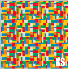Load image into Gallery viewer, Printed Vinyl &amp; HTV PLASTIC BRICKS Patterns 12 x 12 inch sheet