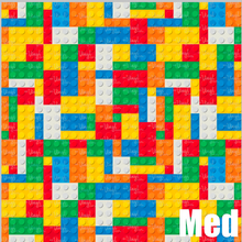 Load image into Gallery viewer, Printed Vinyl &amp; HTV PLASTIC BRICKS Patterns 12 x 12 inch sheet