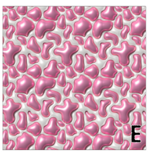 Load image into Gallery viewer, Printed Vinyl &amp; HTV 3D Puffy Inflated Patterns 12 x 12 inch sheet