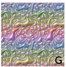Load image into Gallery viewer, Printed Vinyl &amp; HTV 3D Puffy Inflated Patterns 12 x 12 inch sheet