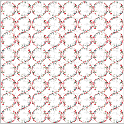 Custom Winter Sticker Sheets 1 1/2 inch Circle Stickers