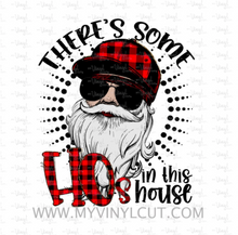 Load image into Gallery viewer, Sticker | 26E | Theres Some Hos | Waterproof Vinyl Sticker | White | Clear | Permanent | Removable | Window Cling | Glitter | Holographic