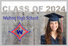 Load image into Gallery viewer, Yard Sign Senior Graduate Custom School Custom Photo