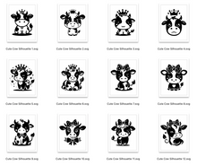 Load image into Gallery viewer, Cow SVG Bundle