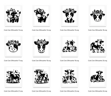Load image into Gallery viewer, Cow SVG Bundle