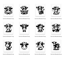 Load image into Gallery viewer, Cow SVG Bundle