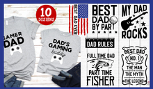 Load image into Gallery viewer, Dad SVG Bundle