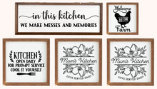 Load image into Gallery viewer, Kitchen SVG Bundle