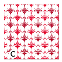 Load image into Gallery viewer, Printed Vinyl, HTV &amp; Waterslide Christmas Peppermint Patterns 12 x 12 inch sheet