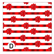 Load image into Gallery viewer, Printed Vinyl, HTV &amp; Waterslide Christmas Peppermint Patterns 12 x 12 inch sheet
