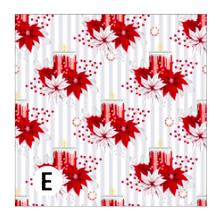 Load image into Gallery viewer, Printed Vinyl, HTV &amp; Waterslide Christmas Peppermint Patterns 12 x 12 inch sheet