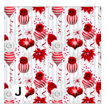 Load image into Gallery viewer, Printed Vinyl, HTV &amp; Waterslide Christmas Peppermint Patterns 12 x 12 inch sheet