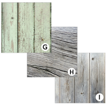 Load image into Gallery viewer, Printed Clear or White Waterslide Wood Textures Patterns 12 x 9 inch sheet