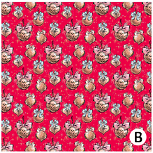 Load image into Gallery viewer, Printed Vinyl, HTV &amp; Waterslide Winter Nutcracker Patterns 12 x 12 inch sheet