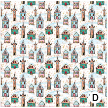 Load image into Gallery viewer, Printed Vinyl, HTV &amp; Waterslide Winter Nutcracker Patterns 12 x 12 inch sheet