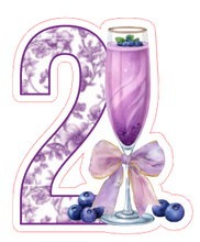 Load image into Gallery viewer, 21st Birthday Party Decor Sign Necklace Yard Sign Easel Sign Banner Stickers