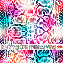 Load image into Gallery viewer, Waterslide Decal Wrap Bright SNAKE SKIN