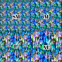 Load image into Gallery viewer, Printed Adhesive Vinyl COLORFUL SNAKE 2 Pattern 12 x 12 inch sheet