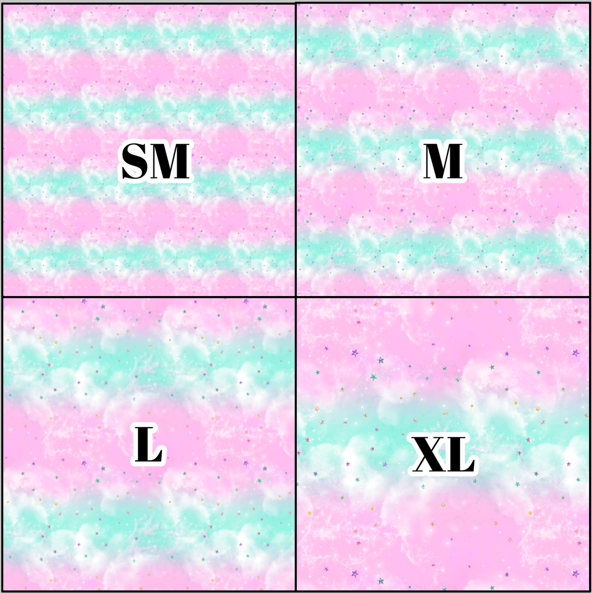 Printed Vinyl, HTV & Waterslide Gradient Sky Pattern 12 x 12 inch shee ...