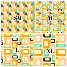 Load image into Gallery viewer, Printed Vinyl &amp; HTV MID CENTURY MODERN Patterns 12 x 12 inch sheet