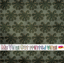 Load image into Gallery viewer, Printed Vinyl | Octopus C | Permanent Removable Adhesive | Permanent Glitter Adhesive | HTV | Glitter HTV | 12 x 12 inches | ONE Sheet