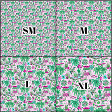 Load image into Gallery viewer, Printed Vinyl &amp; HTV Animal Vacay Pink Pattern 12 x 12 inch sheet
