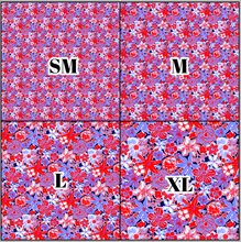 Load image into Gallery viewer, Printed Vinyl &amp; HTV Bubblegum Pink Blue Pattern 12 x 12 inch sheet