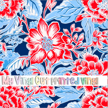 Load image into Gallery viewer, Printed Vinyl &amp; HTV Chinoiserie G Pattern 12 x 12 inch sheet