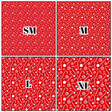 Load image into Gallery viewer, Printed Vinyl | Peppermint Spice K | Permanent Removable Adhesive | Permanent Glitter Adhesive | HTV | Glitter HTV | 12 x 12 inches | ONE Sheet