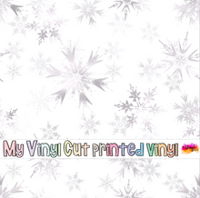 Load image into Gallery viewer, Printed Vinyl | Peppermint Spice O | Permanent Removable Adhesive | Permanent Glitter Adhesive | HTV | Glitter HTV | 12 x 12 inches | ONE Sheet
