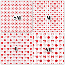 Load image into Gallery viewer, Printed Vinyl | Peppermint Spice P | Permanent Removable Adhesive | Permanent Glitter Adhesive | HTV | Glitter HTV | 12 x 12 inches | ONE Sheet