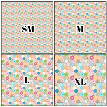 Load image into Gallery viewer, Printed Vinyl, HTV &amp; Waterslide Light Hexagonal Patterns 12 x 12 inch sheet