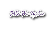 Load image into Gallery viewer, Sticker | DPE_D | Delta Phi Epsilon Signature | Waterproof Vinyl Sticker | White | Clear | Permanent | Removable | Window Cling | Glitter | Holographic
