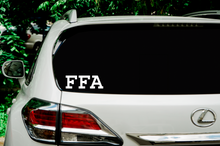 Load image into Gallery viewer, FFA Vinyl Decal | Car Decal | Laptop Decal | Transfer Decal | Future Farmers of America | Agricultural Education