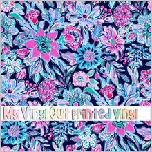 Load image into Gallery viewer, Printed Vinyl &amp; HTV Flower Bomb D Pattern 12 x 12 inch sheet