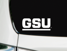 Load image into Gallery viewer, Georgia State University GSU | Vinyl Decal | Car Decal | Laptop Decal | Transfer Decal | White