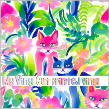 Load image into Gallery viewer, Printed Vinyl &amp; HTV K80-15 Pattern 12 x 12 inch sheet
