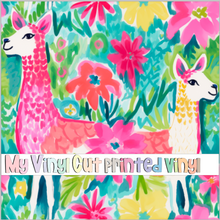 Load image into Gallery viewer, Printed Vinyl &amp; HTV K80-38 Pattern 12 x 12 inch sheet