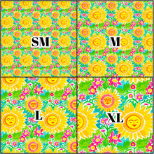 Load image into Gallery viewer, Printed Vinyl &amp; HTV Preppy Vacation D Pattern 12 x 12 inch sheet