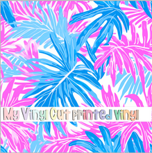 Load image into Gallery viewer, Printed Vinyl &amp; HTV Preppy Beach House N Pattern 12 x 12 inch sheet