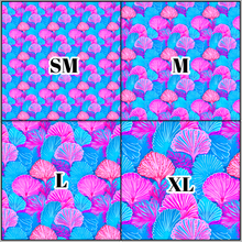Load image into Gallery viewer, Printed Vinyl &amp; HTV Preppy Coral D Pattern 12 x 12 inch sheet