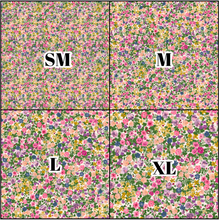 Load image into Gallery viewer, Printed Vinyl &amp; HTV PANSIES Floral Patterns 12 x 12 inch sheet